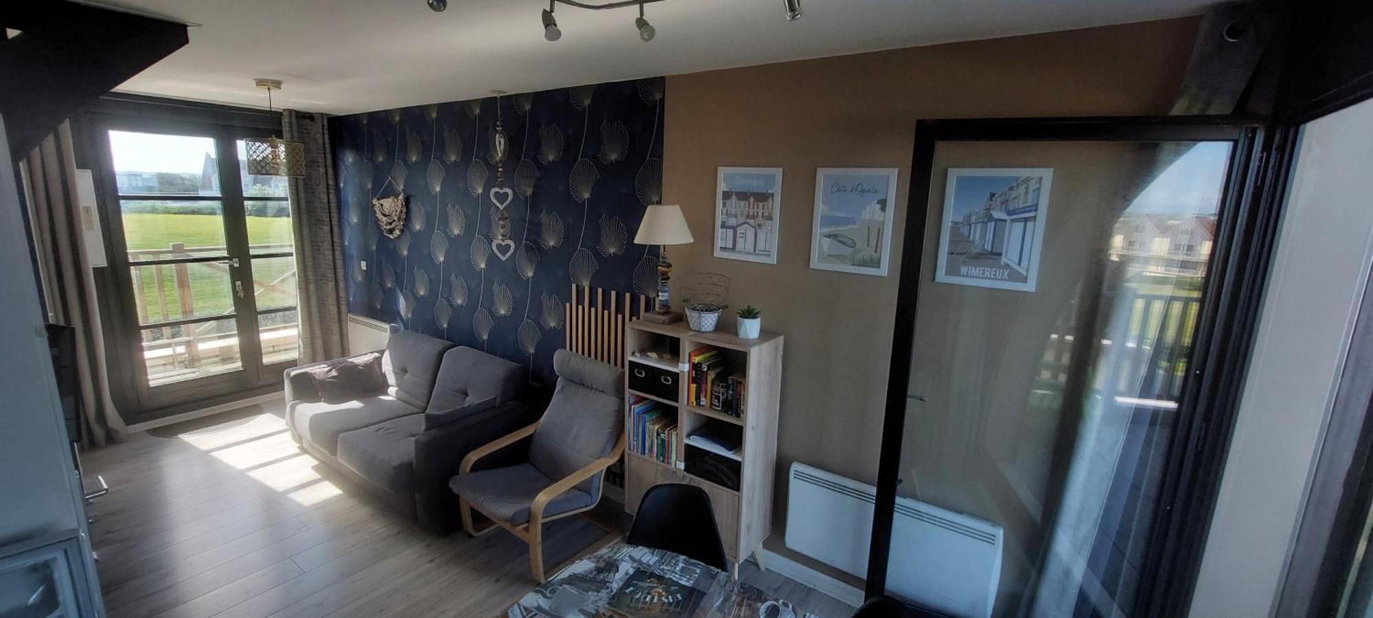Le 246 - Duplex Face A La Mer Pour 4 Personnes, Wifi, Tv Full Sat, Parking 위머로우 외부 사진